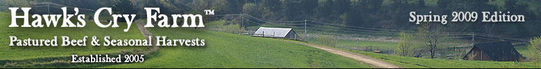Hawks Cry Farm - Pastured Beef and Seasonal Harvests